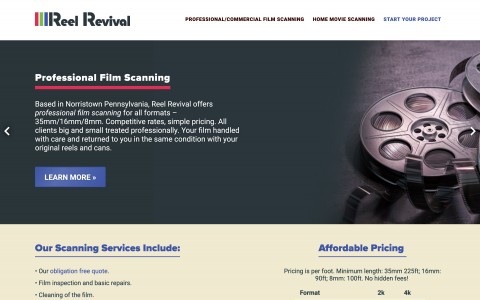 New Website for Reel Revival Film