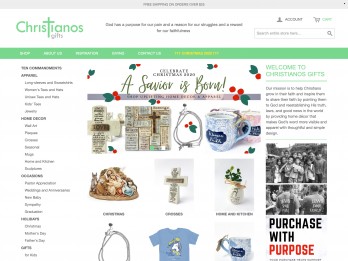 Magento Store Implementation for Christianos Gifts