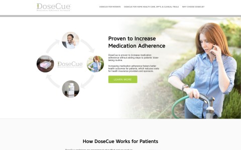 Website Design for DoseCue