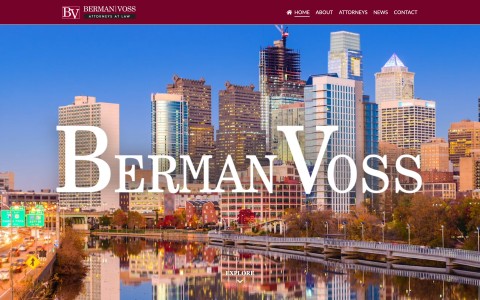 Website Design for Berman Voss